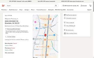 Walgreens Pharmacy website