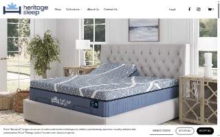 Heritage Sleep website