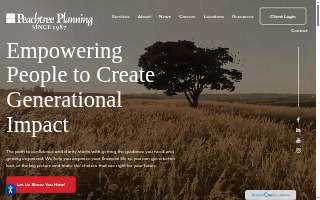 Peachtree Planning Corporation of Rome website