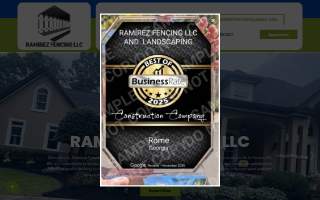 RamÍRez Fencing LLC and Landscaping website