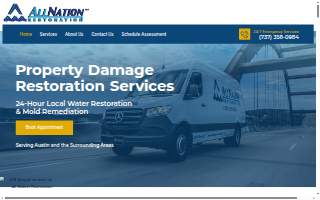 Restoration Med Spa website