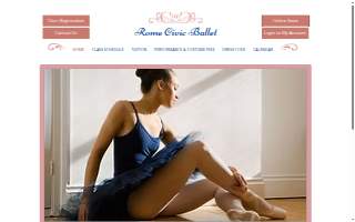 Rome Civic Ballet website