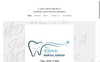 Rome Dental Group website