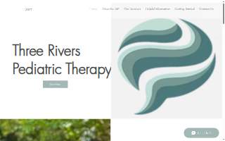Three Rivers Pediatric Therapy website