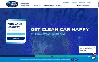 Tidal Wave Auto Spa of Rome website