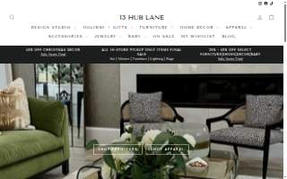 13 Hub Lane website