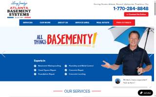Atlanta Basement Systems website