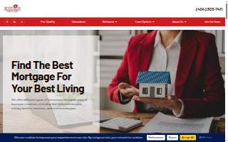 Buckhead Home Loans, Mortgage Broker website