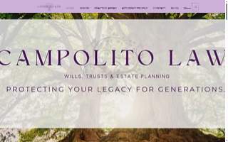 Campolito Law website