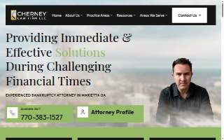 Cherney Law Firm, LLC website