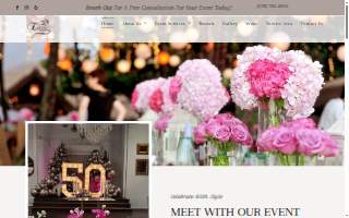 Enzo Event Planner website