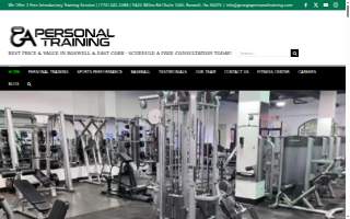 Georgia Personal Training website