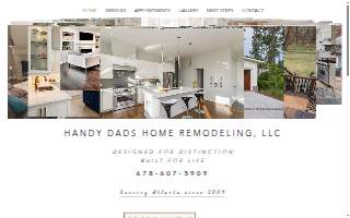 Handy Dads Home Remodeling, LLC website