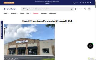 Home Center Outlet website