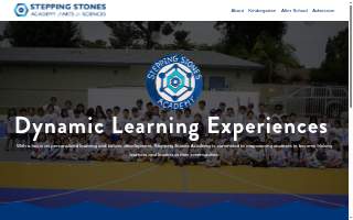 Stepping Stones Academy of Roswell website