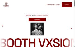 Vxsion Booth website