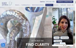 Atlanta Divorce Law Group of Sandy Springs website