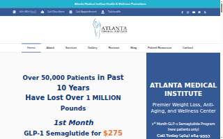 Atlanta Medical Institute website