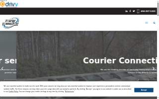 Courier Connection website
