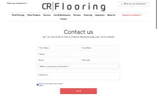 CR Flooring website