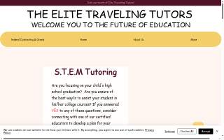 Elite Traveling Tutors LLC website