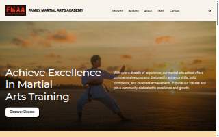 Family Martial Arts Sandy Springs website