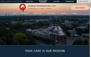 Georgia Periodontics of Sandy Springs website