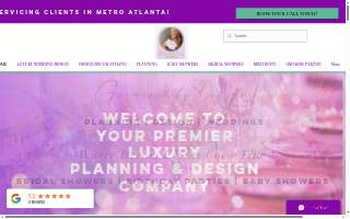 Gorgeous by Design Events of Sandy Springs website