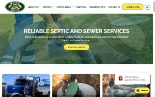 Metro Septic LLC of Cartersville website