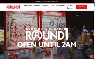 Round1 Bowling & Arcade Holyoke Mall of Springfield website