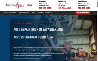 Auto Intensive Care website