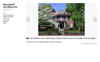 Barnard Architects of Savannah website