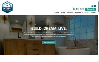 Coastal Contracting LLC website