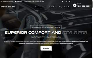 Hi-Tech Auto Spa | Window Tint website