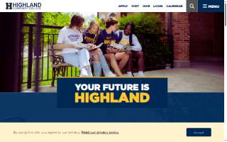 Highland Land Surveying website