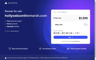 HollyOaks on the Marsh website