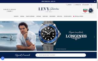 Levy Jewelers of Savannah website