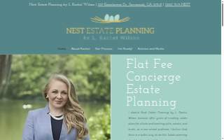 Nest: Estate Planning by L. Rachel Wilson of Savannah website
