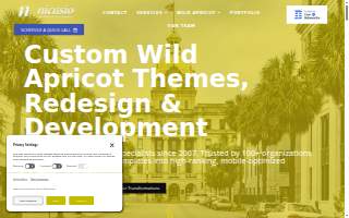Nicasio Design of Savannah website
