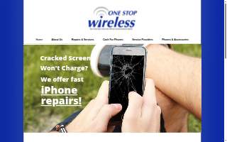 One Stop Wireless website