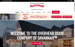 Overhead Door Company of Savannah™ website
