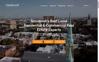 Parker Scott Properties Commercial website