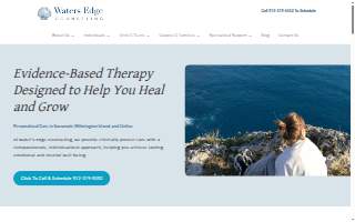 Waters Edge Counseling of Savannah website