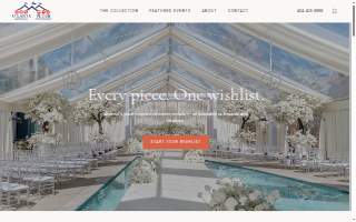 Atlanta Party Rentals website