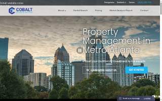 Cobalt Property Services website