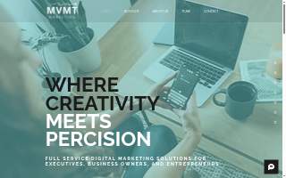 MVMT Marketing website