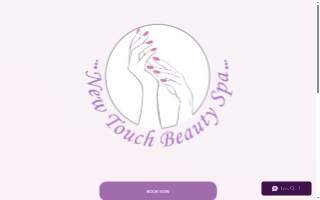 New Touch Beauty Spa website