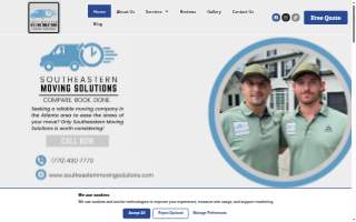 Southeastern Moving Solutions website