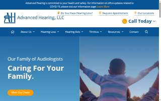 Advanced Hearing, LLC website