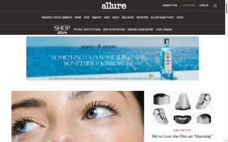 Allure Nail Bar of Snellville website